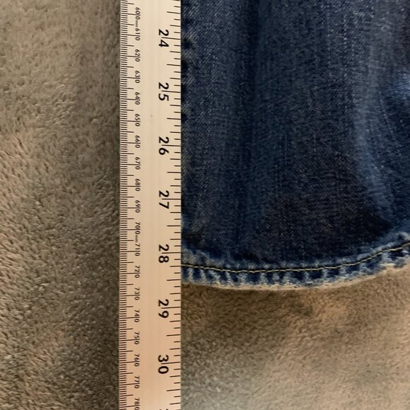 Abercrombie Boys Horton Slim Classic Straight Low Rise Button Medium Jean 14 - Picture 8 of 9